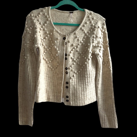 Free people Pom Pom cardigan - Picture 4 of 10